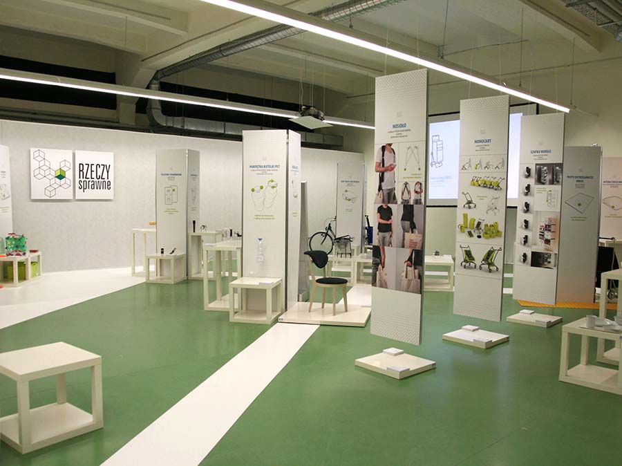 Exhibition „Rzeczy sprawne” about comprehensively designed products